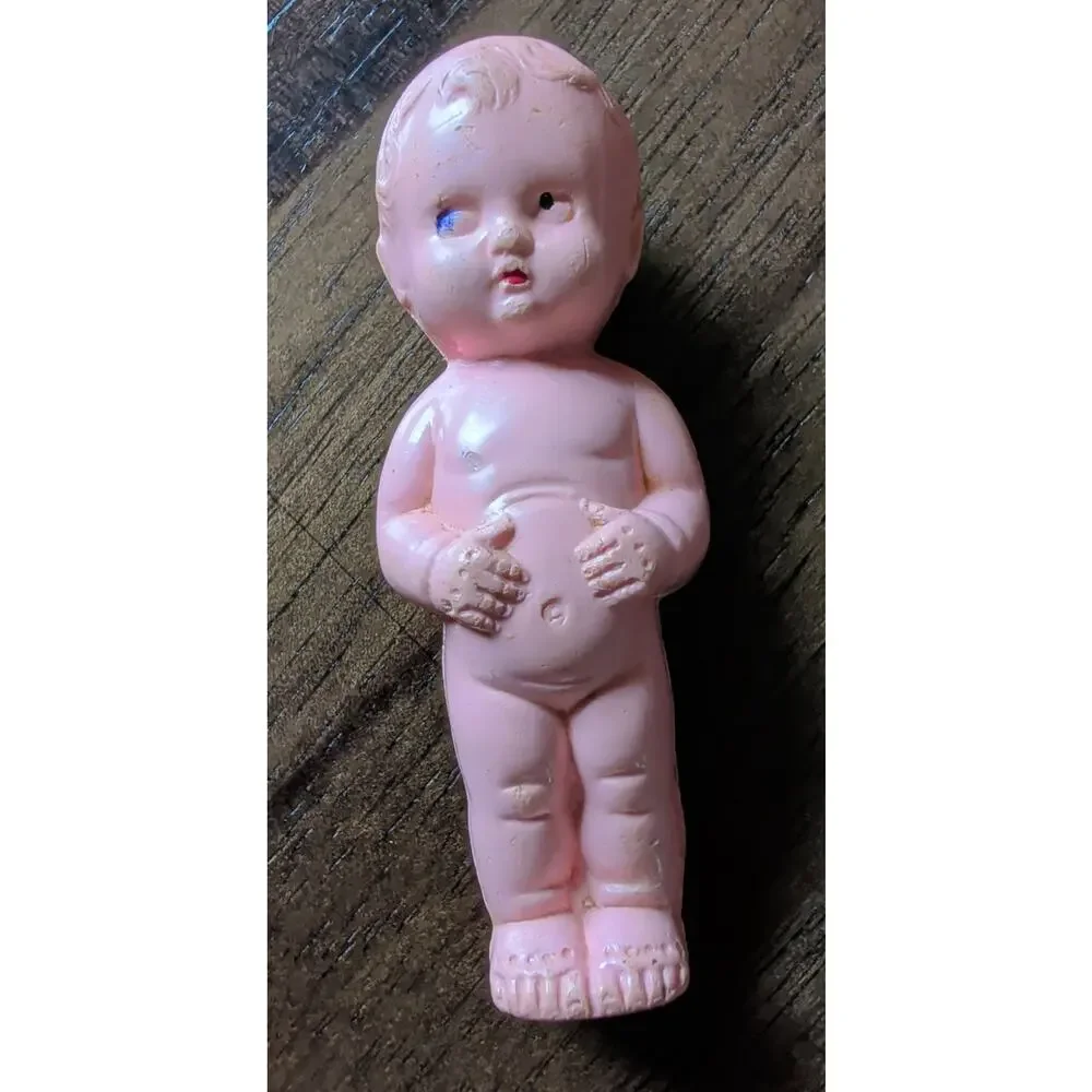 VTG 60s Toy Doll Mixed Lot (8 Mattel Liddle Kiddie Tweakie Toy Figures BEST Baby
